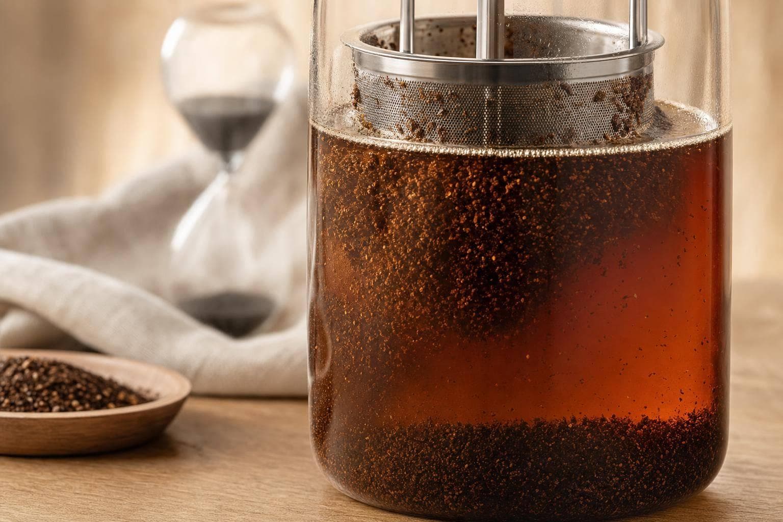 Cold Brew Immersion Time and Grind Study
