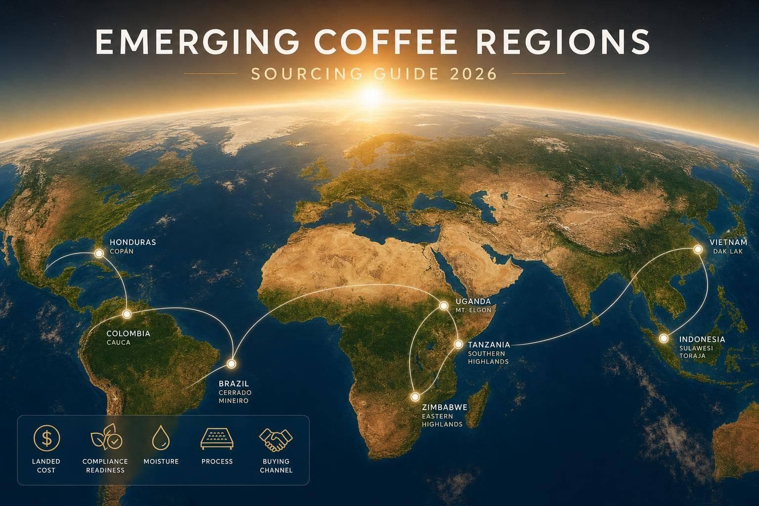 Emerging Coffee Regions: Sourcing Guide 2026
